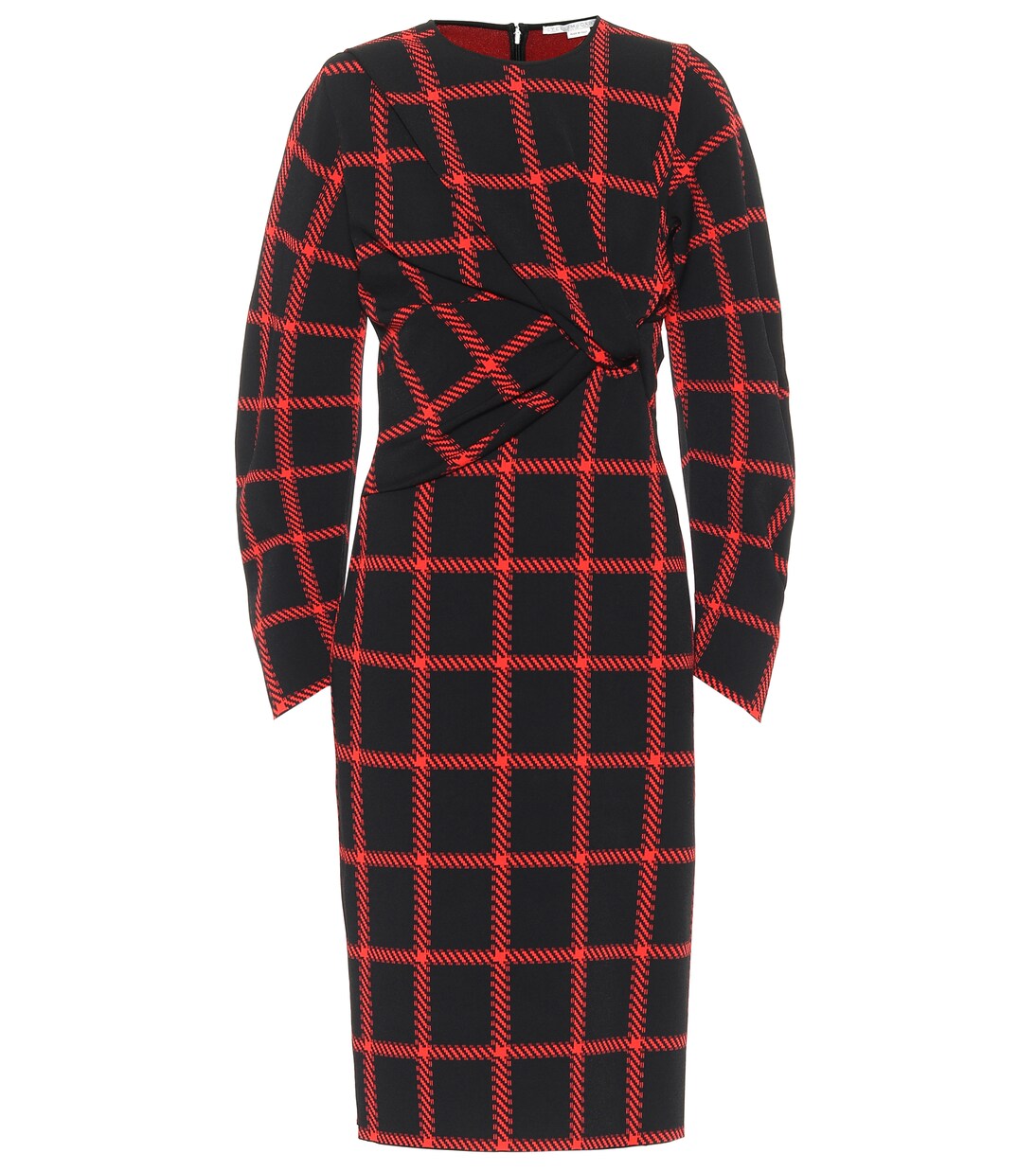 Checked midi dress | Stella McCartney