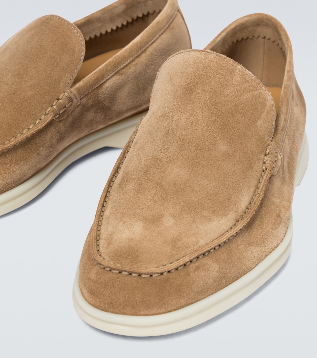 Mocassins Summer Walk en daim | Loro Piana