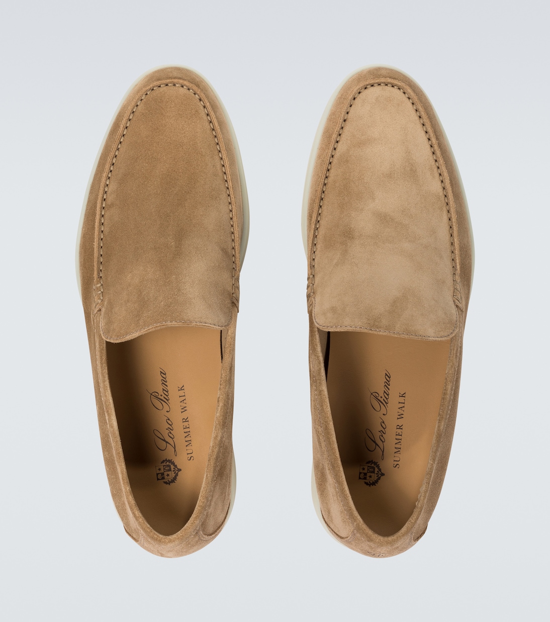 Mocassins Summer Walk en daim | Loro Piana