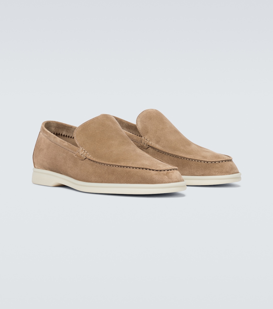 Mocassins Summer Walk en daim | Loro Piana