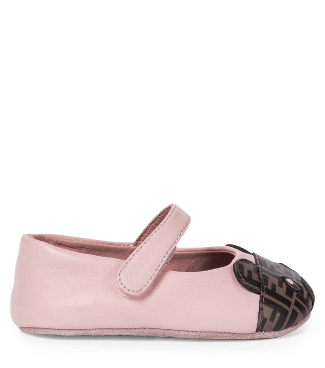 Baby Ballerinas FF aus Leder | Fendi Kids