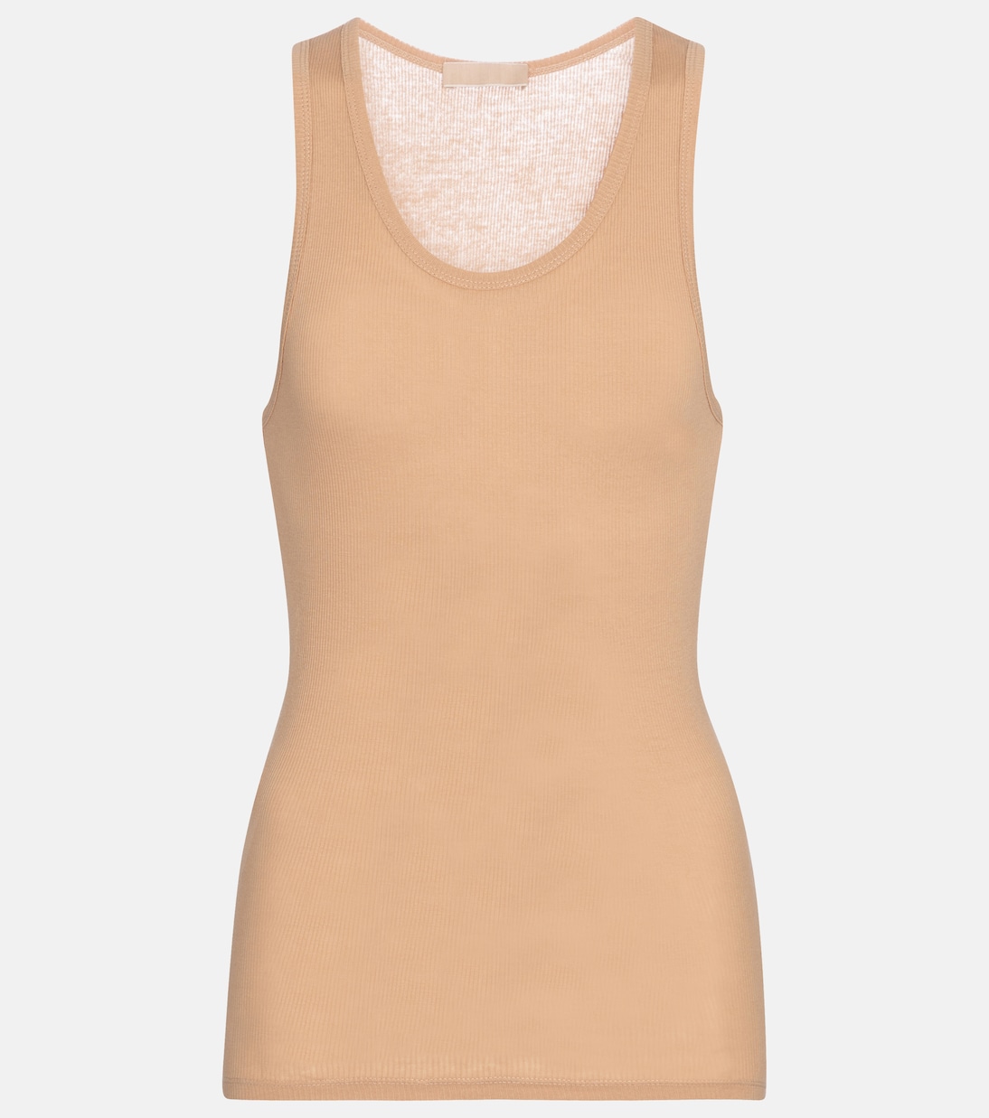 Ribbed-knit cotton tank top | Wardrobe.NYC