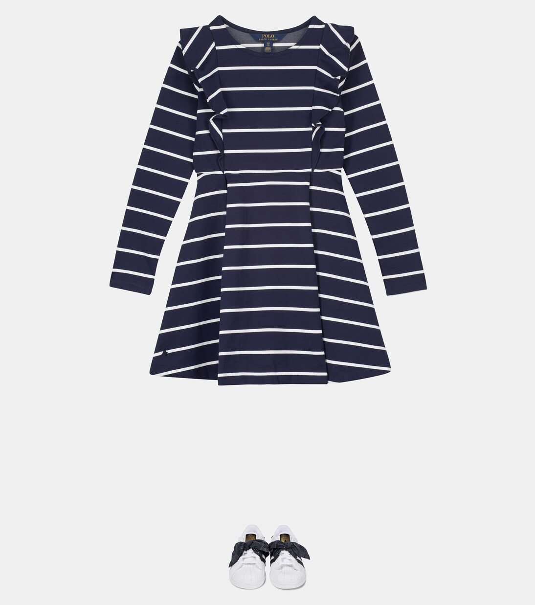 Vestido de punto a rayas | Polo Ralph Lauren Kids