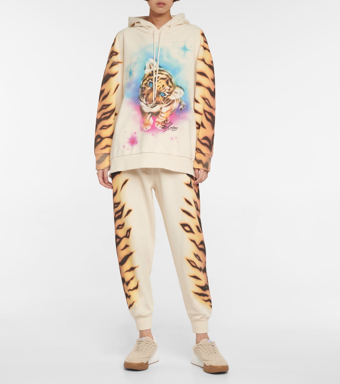 Pantalones de chándal de algodón | Stella McCartney