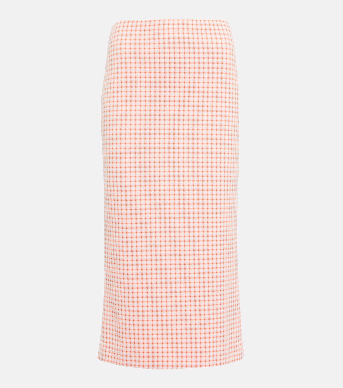 Jupe crayon à carreaux vichy | Miu Miu