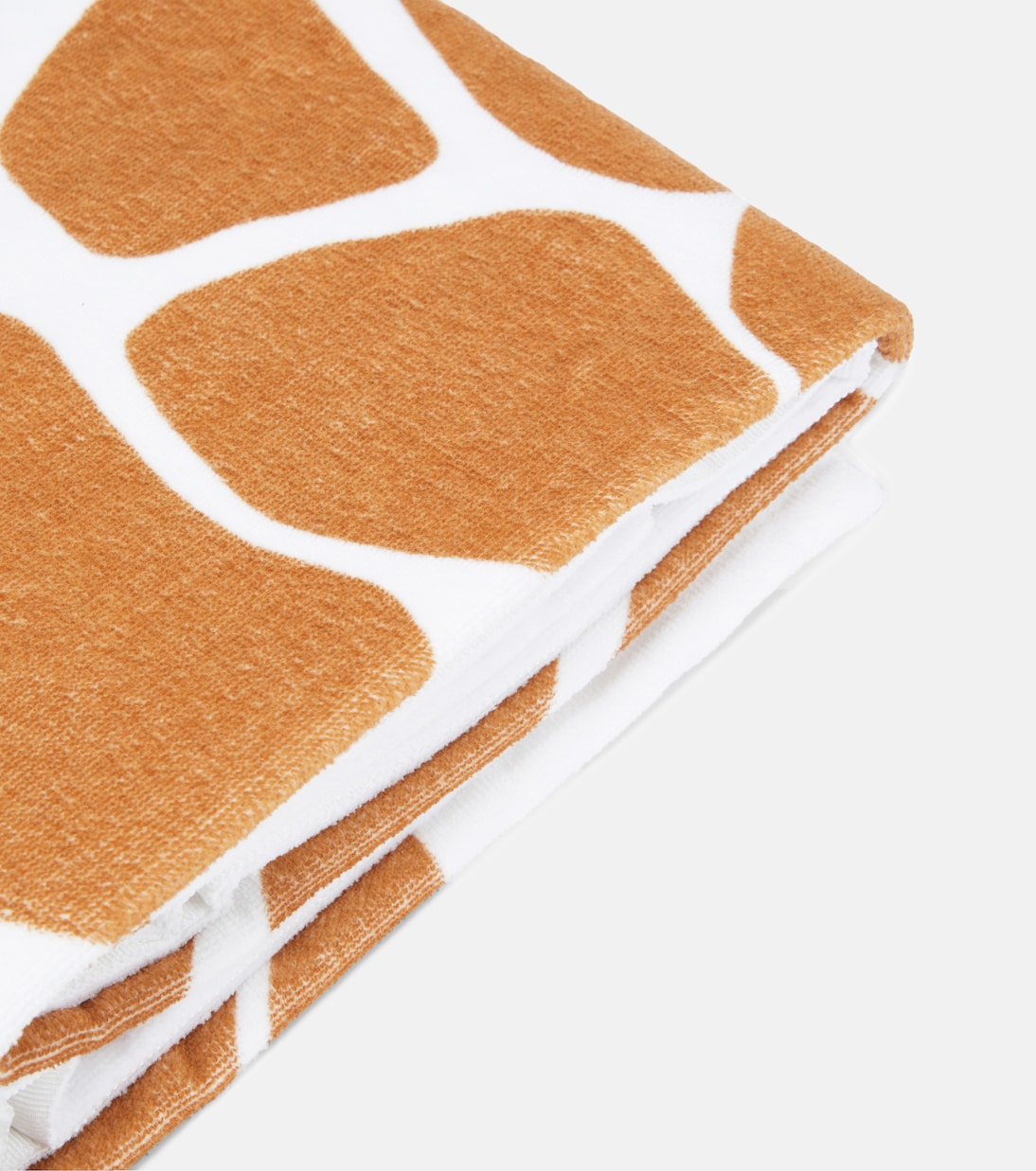 Printed cotton beach towel | Valentino