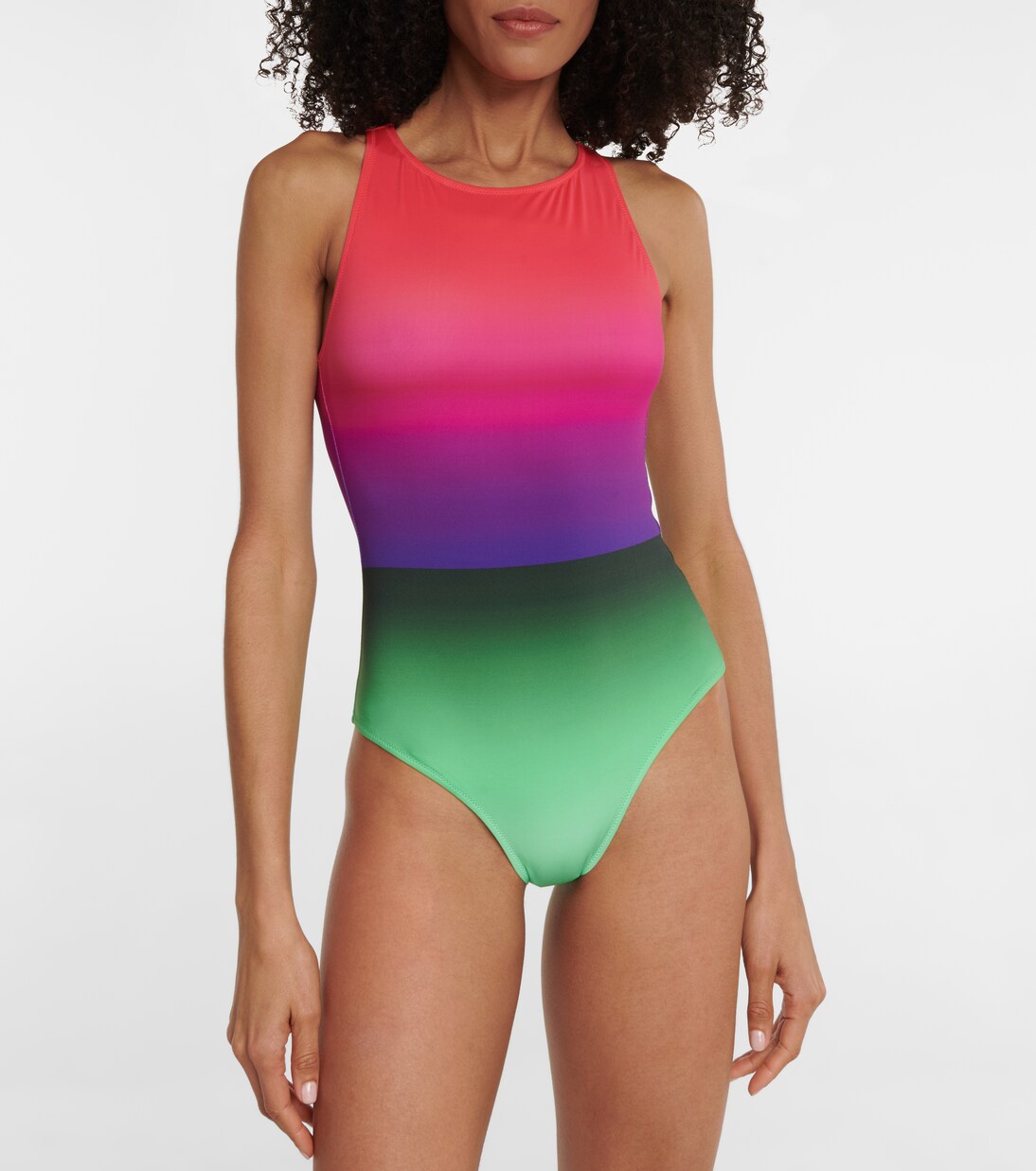 Colorblocked swimsuit | Dries Van Noten