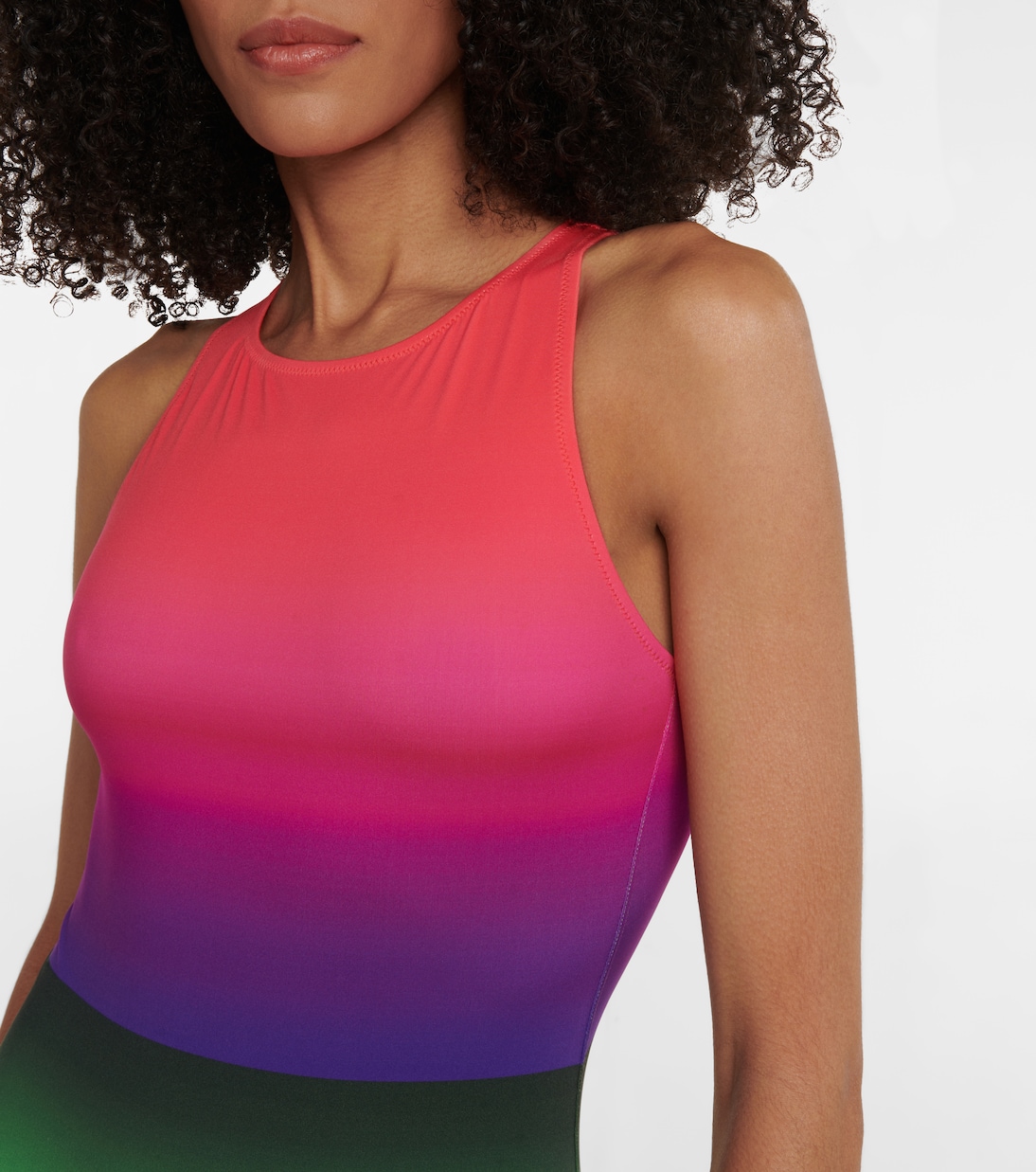 Colorblocked swimsuit | Dries Van Noten