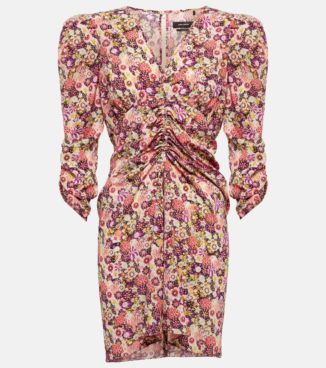 Celina floral silk-blend minidress | Isabel Marant