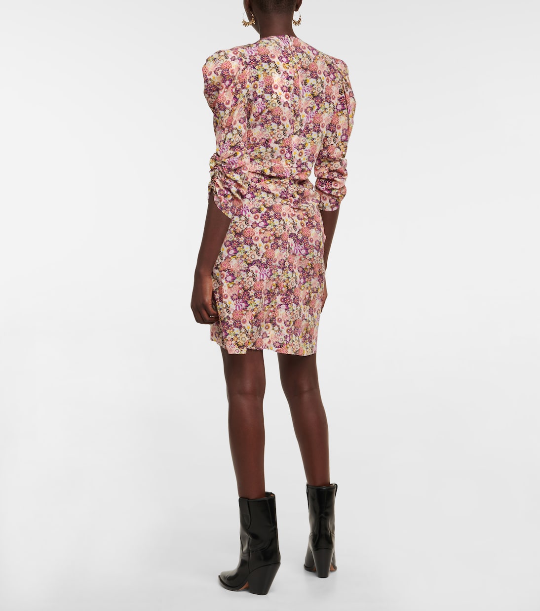 Celina floral silk-blend minidress | Isabel Marant