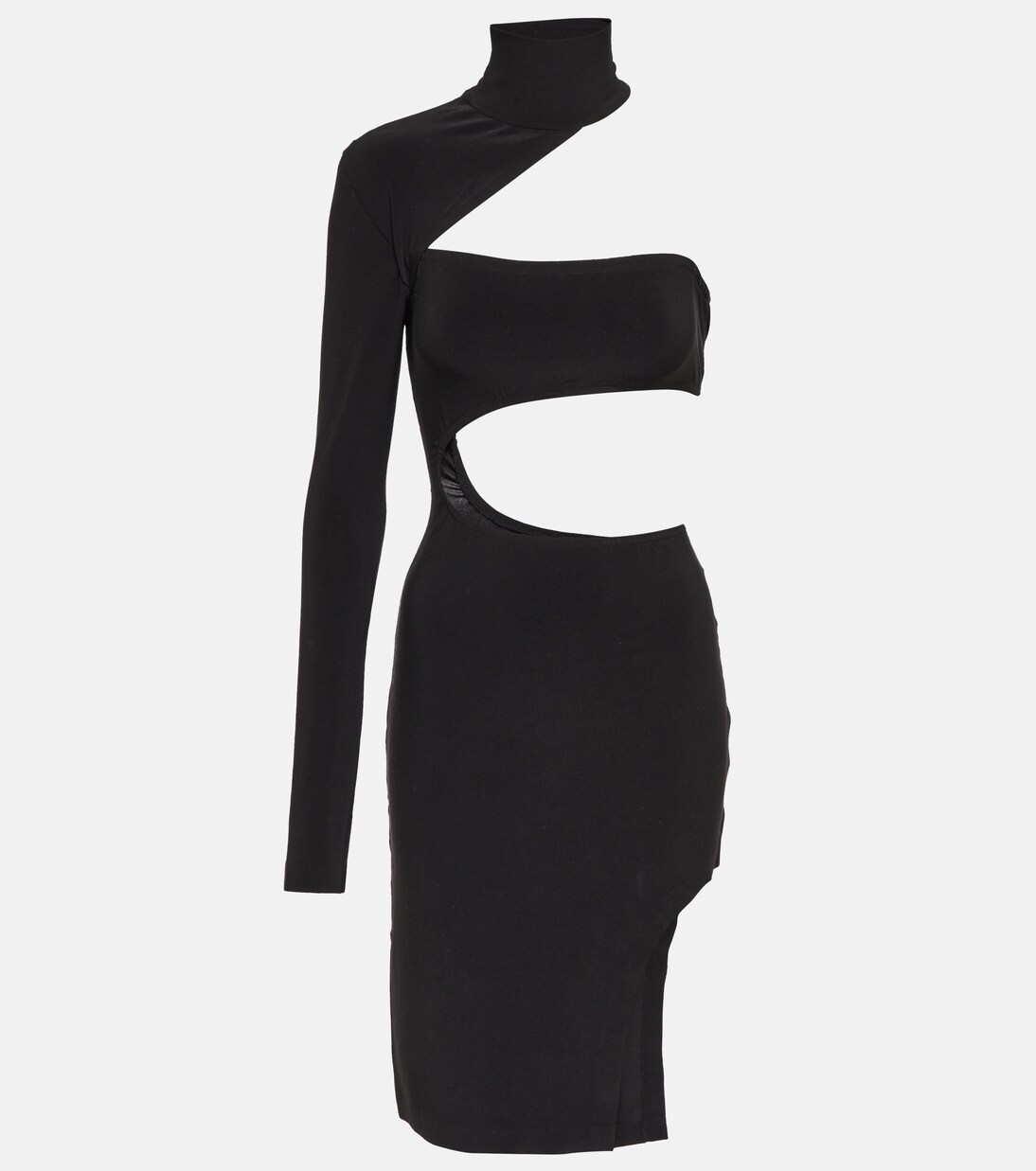 Shane asymmetrical cutout dress | Norma Kamali