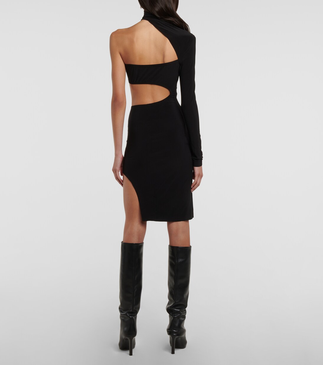 Shane asymmetrical cutout dress | Norma Kamali