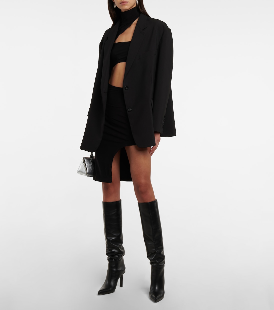 Shane asymmetrical cutout dress | Norma Kamali