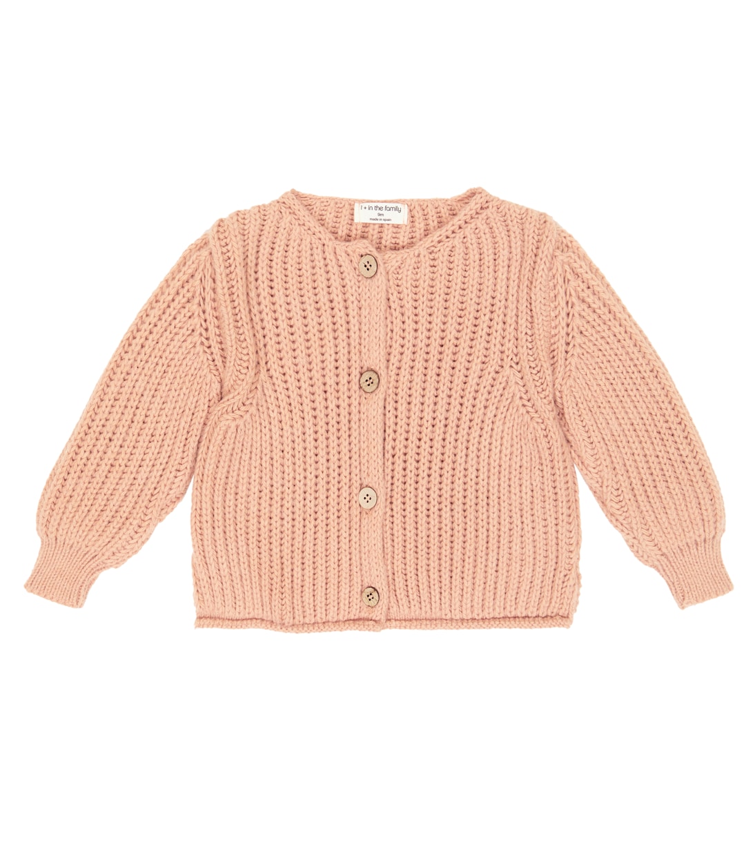 Baby Rea alpaca wool-blend cardigan | 1 + in the Family