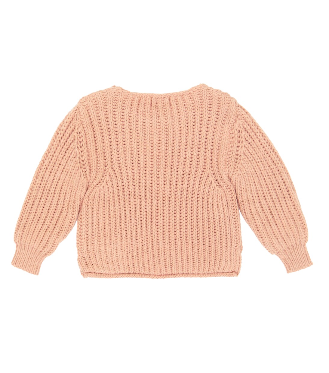 Baby Rea alpaca wool-blend cardigan | 1 + in the Family