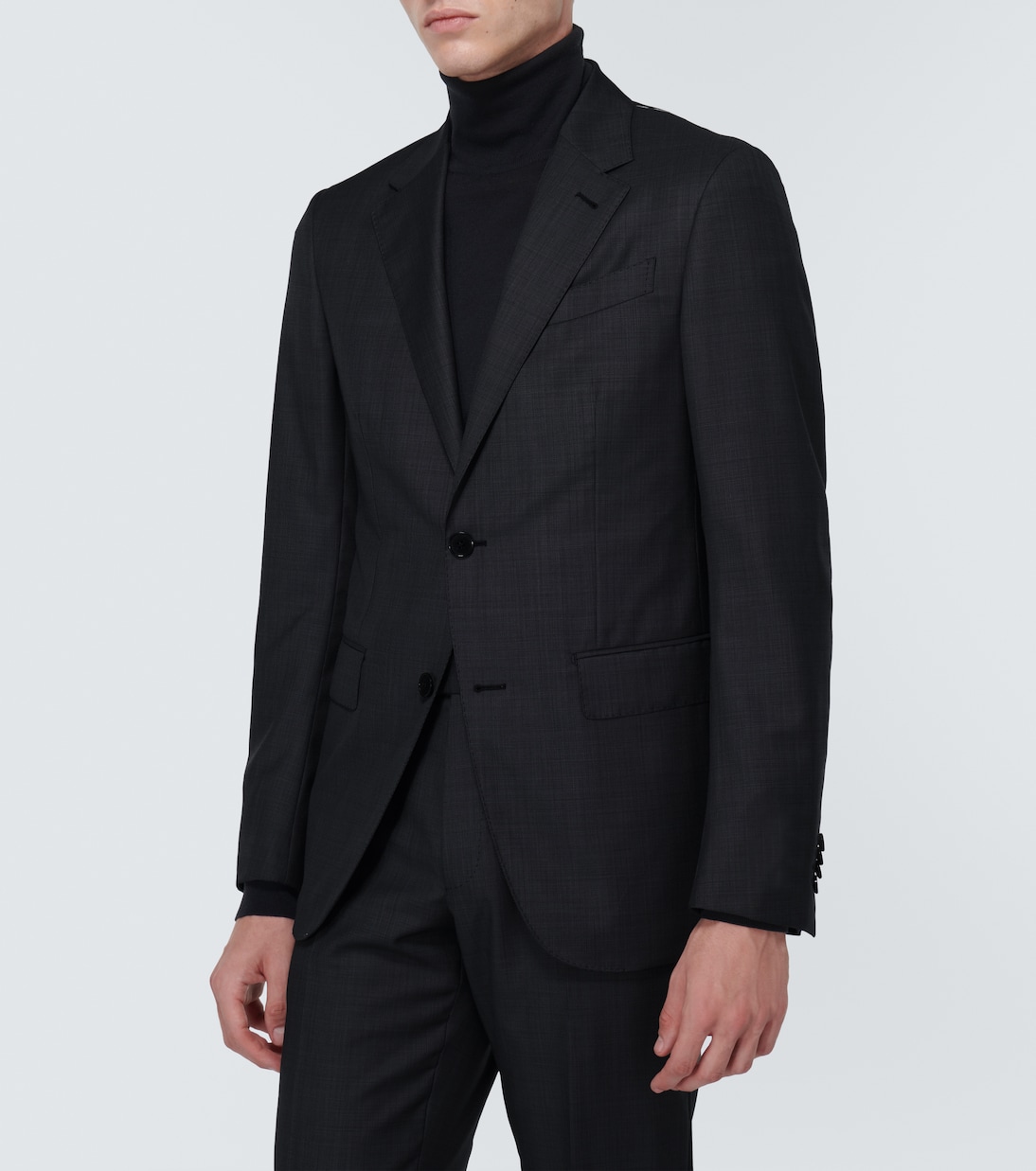 Single-breasted virgin wool suit | Zegna