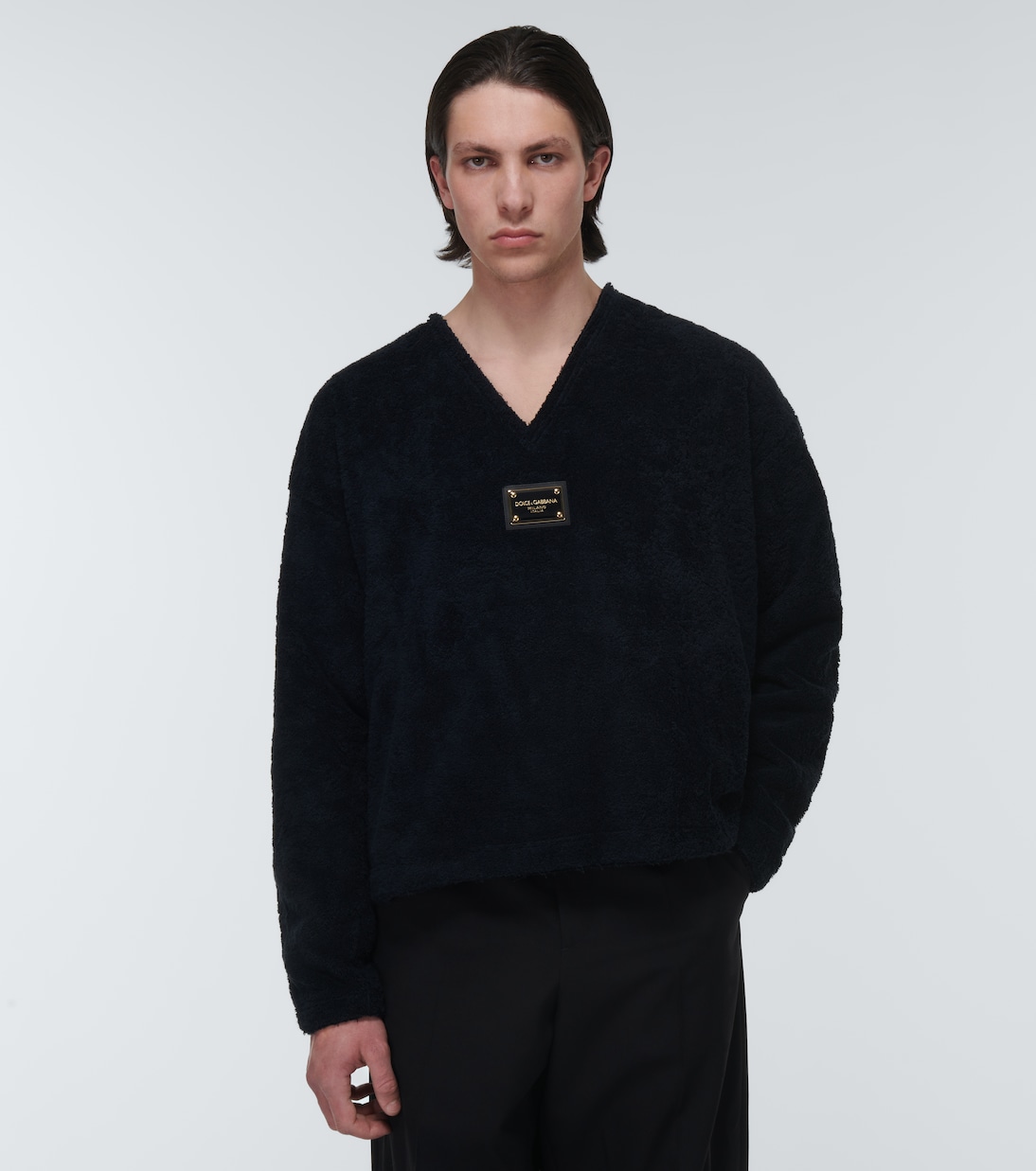 Pull en coton à ornements | Dolce&Gabbana