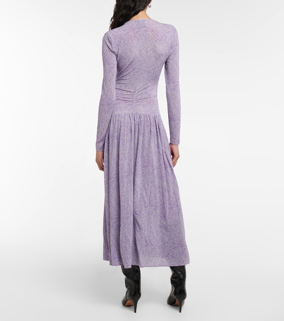 Robe midi Jenny imprimée | Isabel Marant