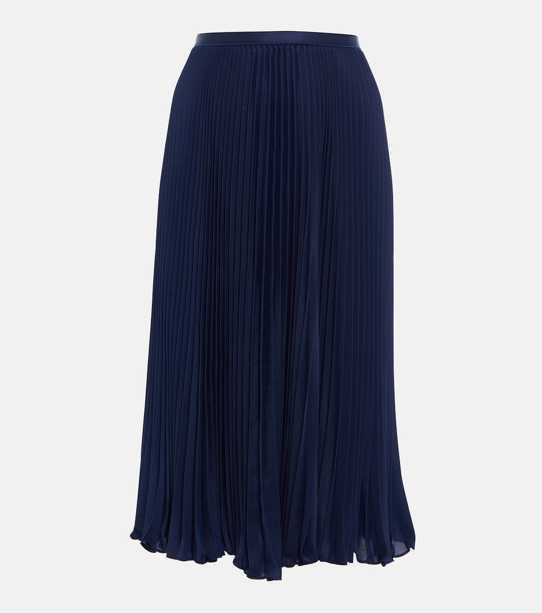 Falda midi de georgette plisada | Polo Ralph Lauren