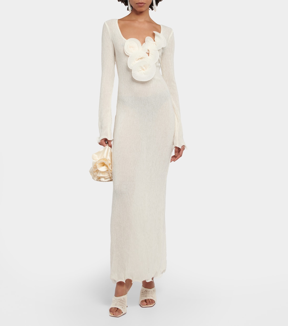 Embellished crêpe maxi dress | Magda Butrym