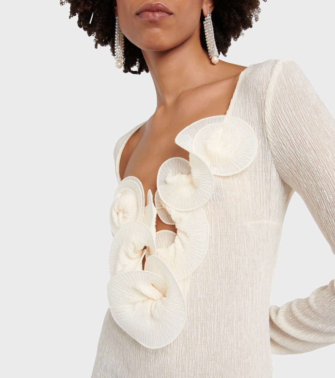 Embellished crêpe maxi dress | Magda Butrym