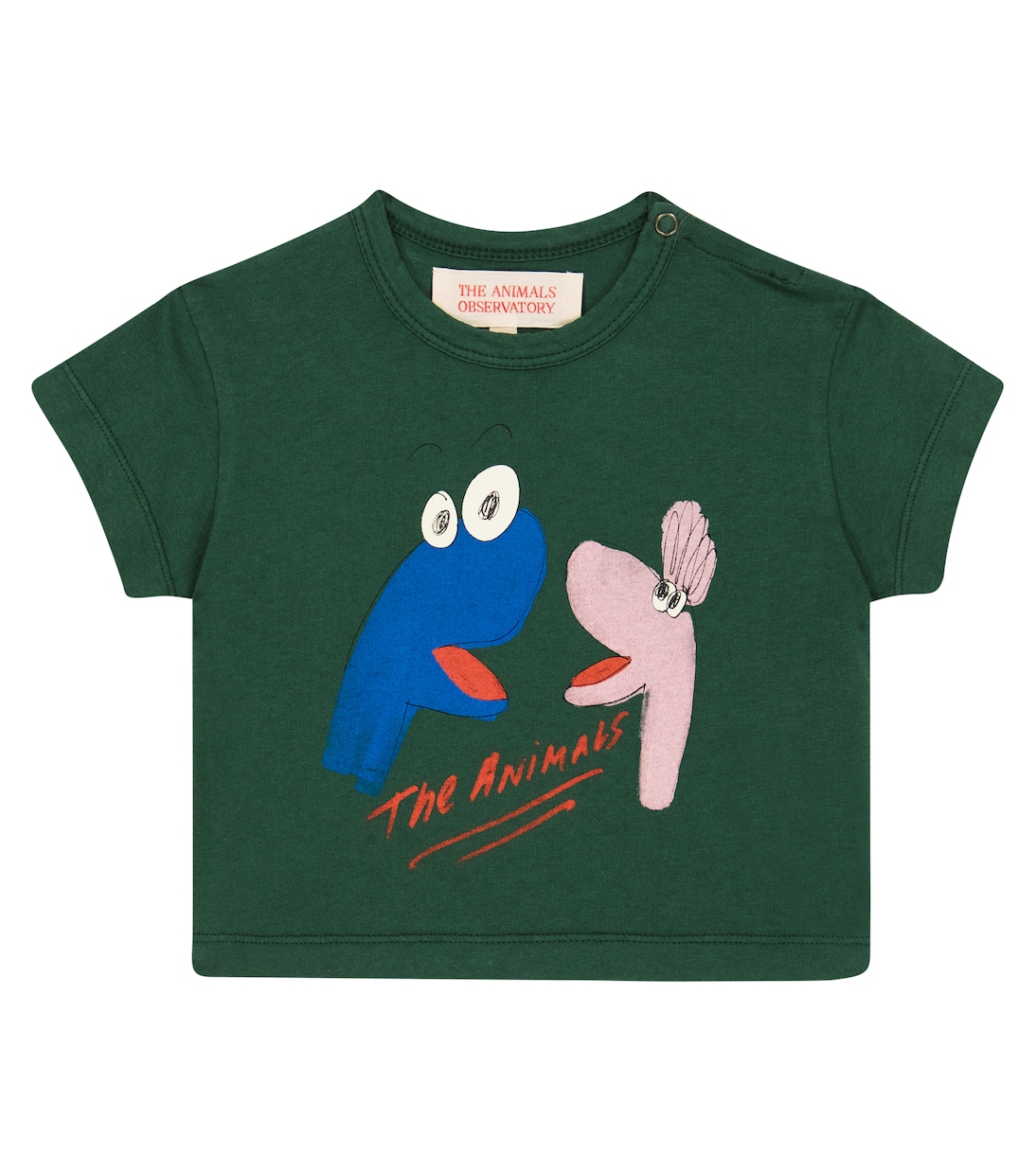 Baby - T-shirt Rooster in jersey di cotone | The Animals Observatory