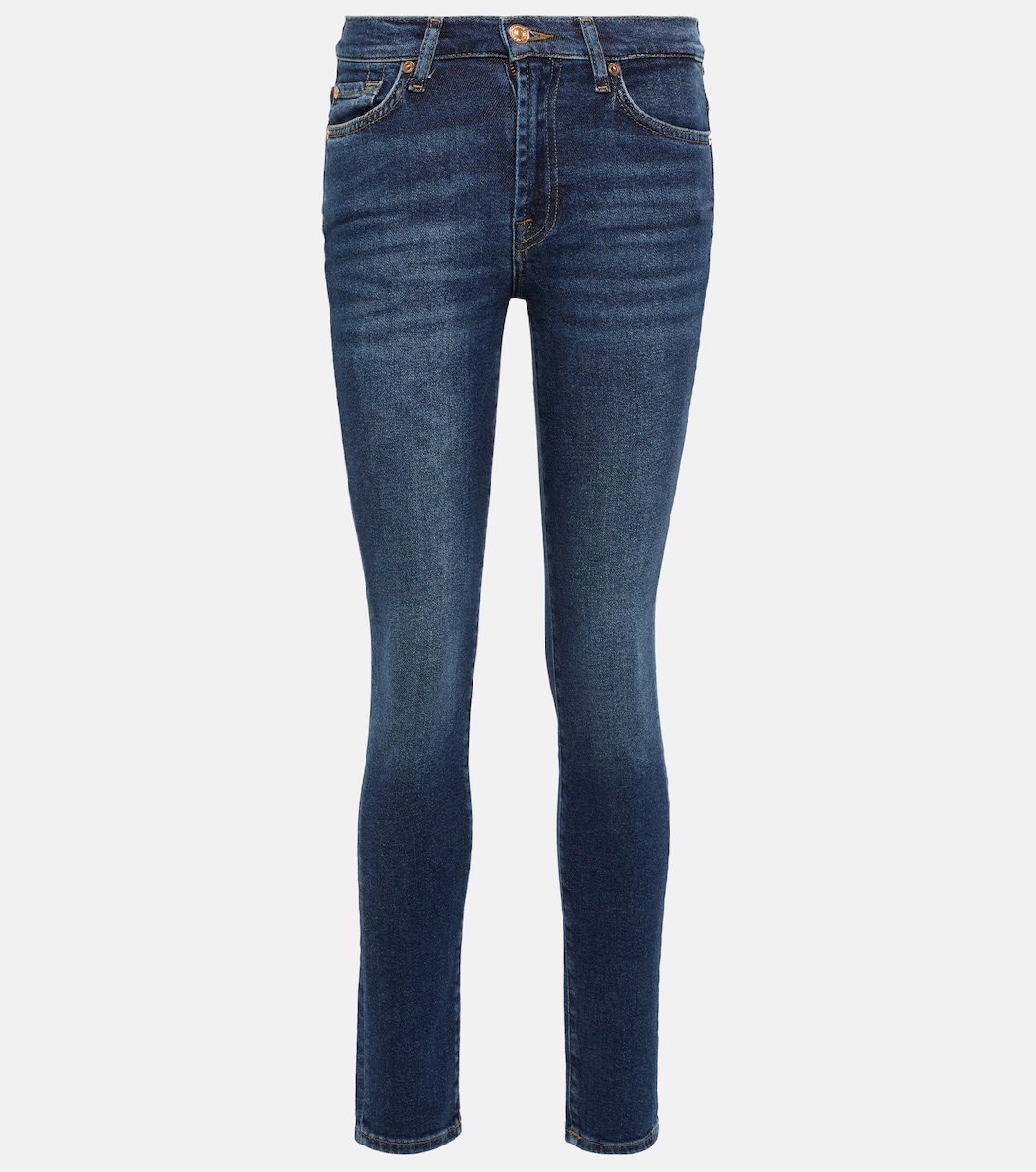 Jean slim Roxanne à taille mi-haute | 7 For All Mankind