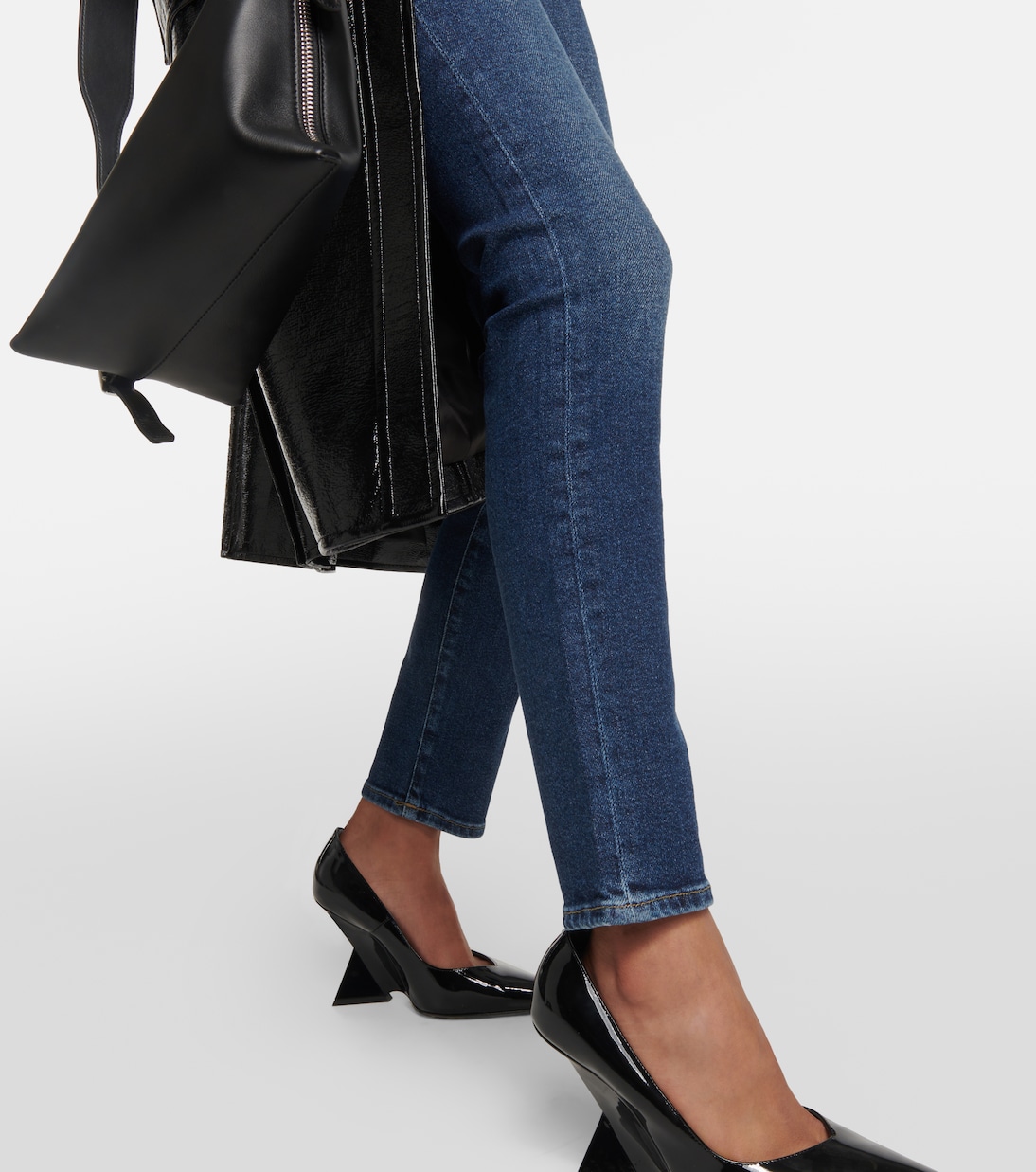 Jean slim Roxanne à taille mi-haute | 7 For All Mankind