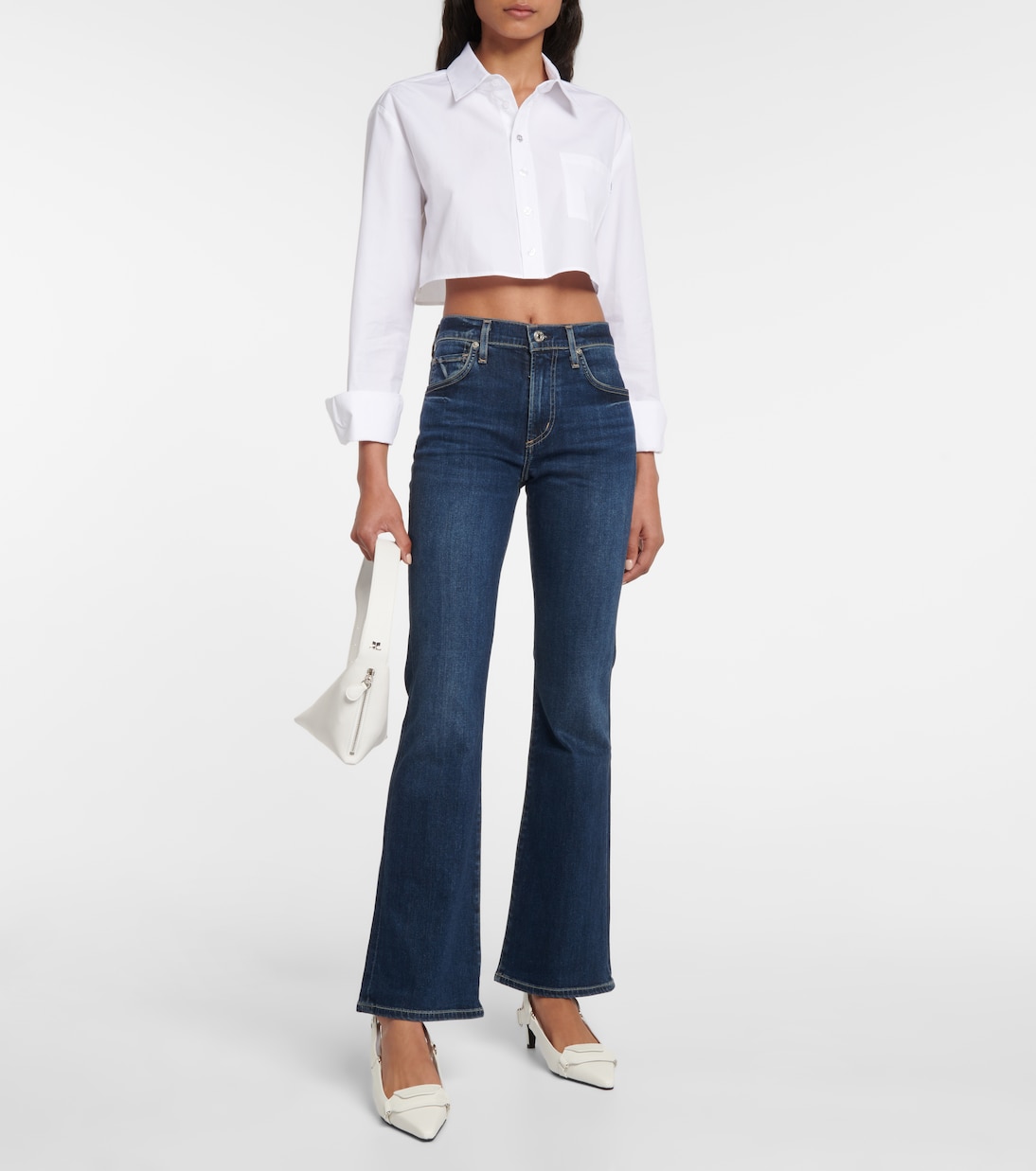 Emannuelle mid-rise bootcut jeans | Citizens of Humanity