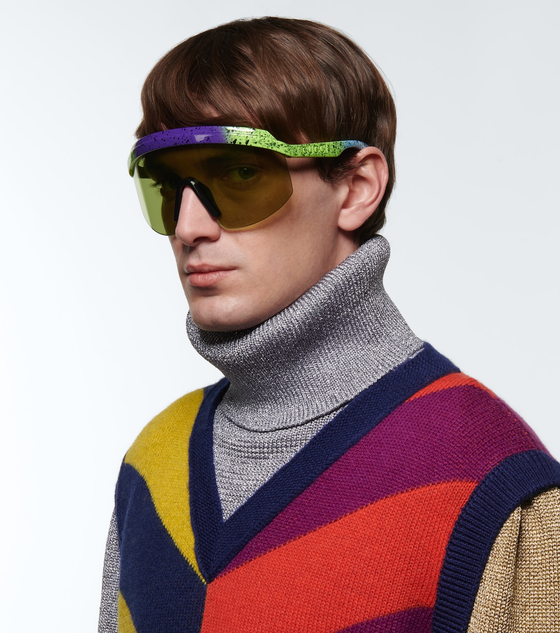Occhiali da sole a maschera | Gucci