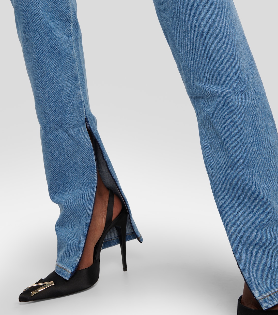 Mono en denim con bustier | Magda Butrym