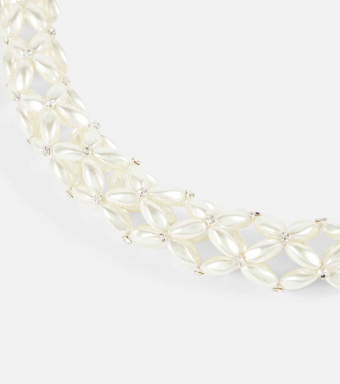 Choker Rope aus Zierperlen | Simone Rocha
