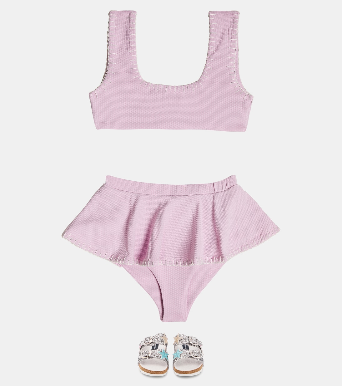 Culotte de bikini Trulli brodée | Marysia Bumby