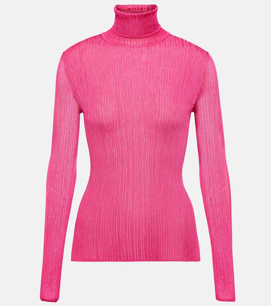 Ribbed-knit turtleneck top | Tom Ford