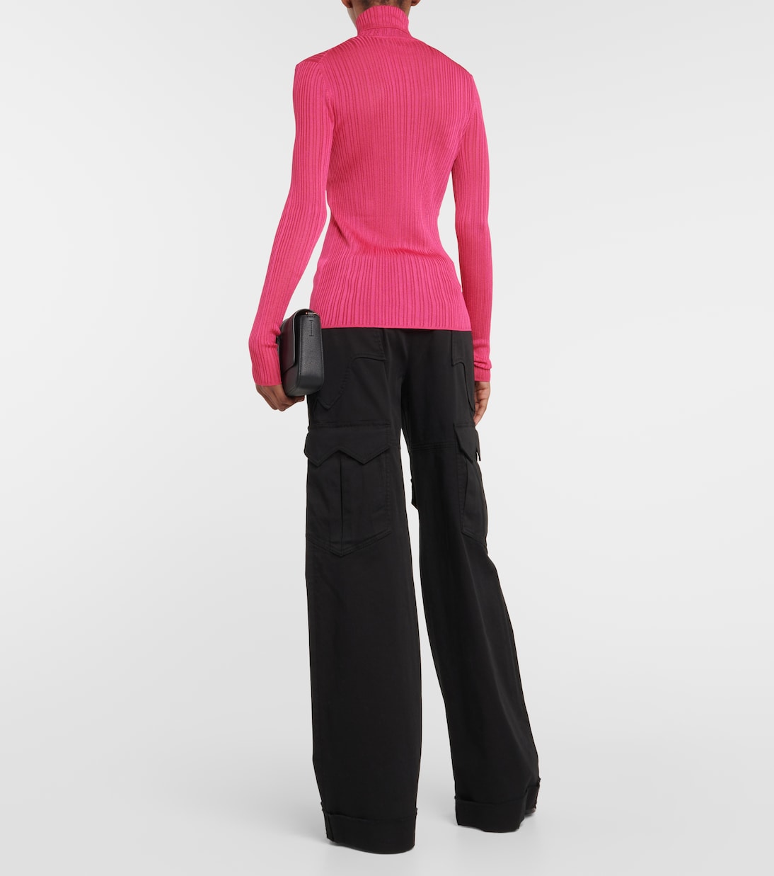 Ribbed-knit turtleneck top | Tom Ford
