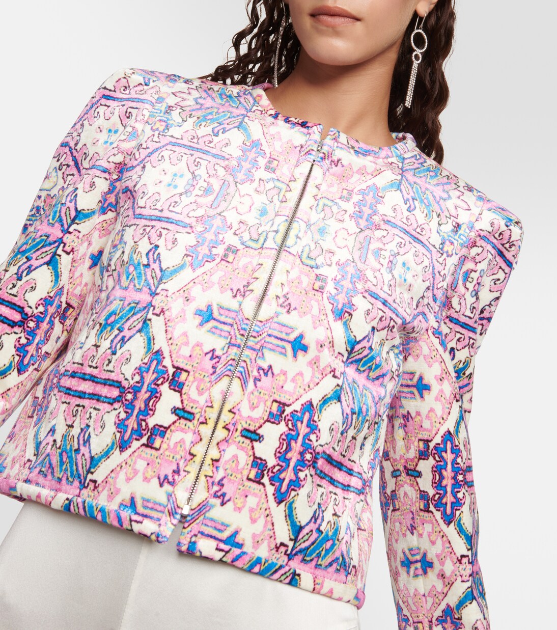 Valian printed cropped jacket | Isabel Marant
