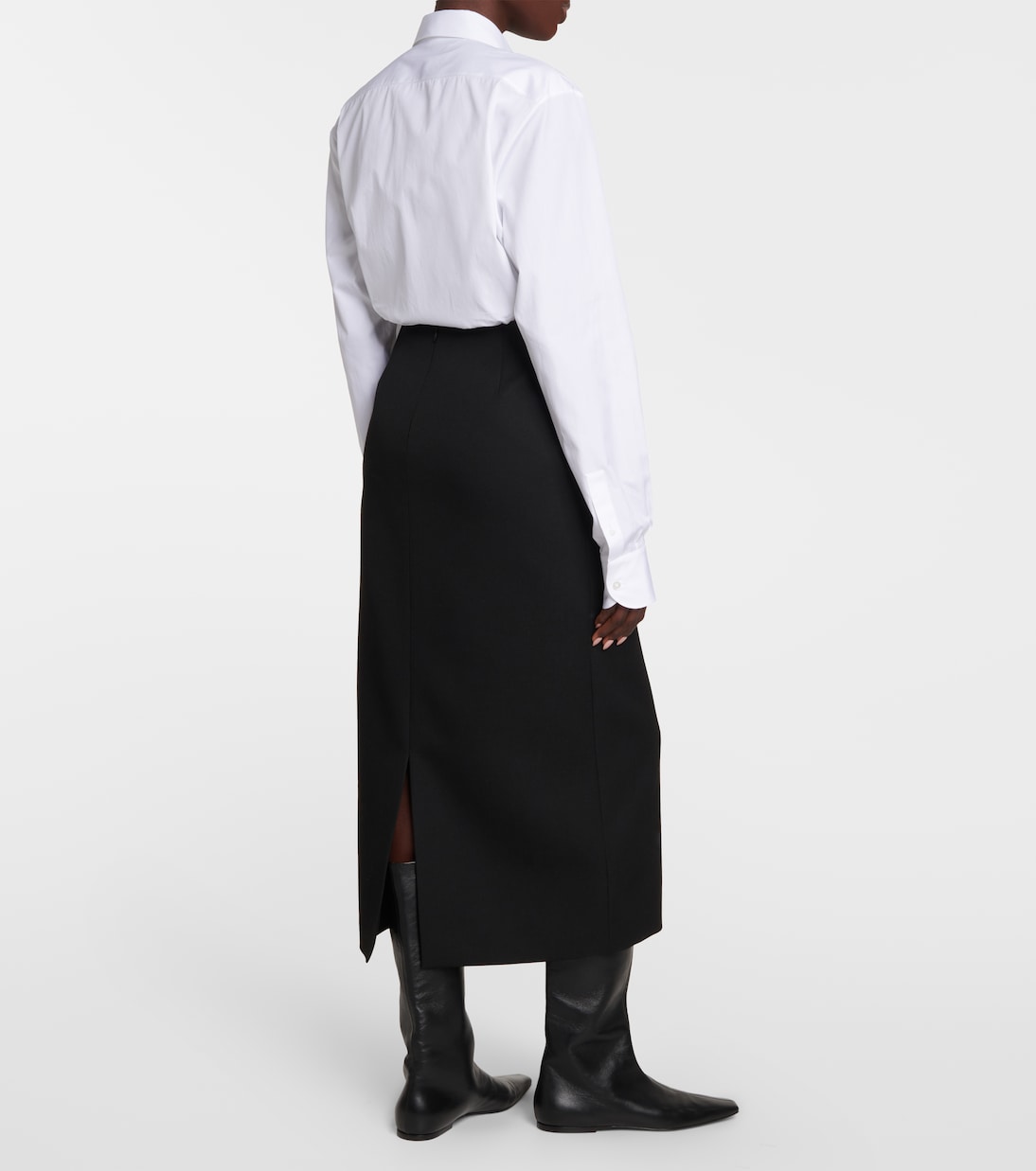 Kassie wool skirt | The Row