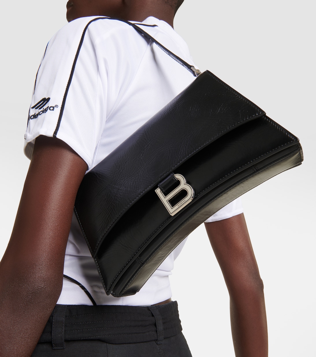 Borsa a spalla Crush Small in pelle | Balenciaga