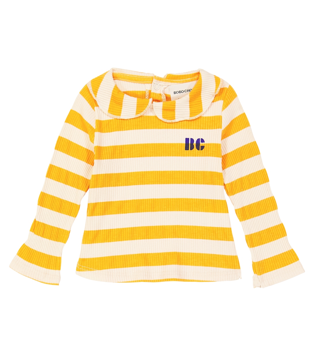 Baby - Top in jersey a coste a righe | Bobo Choses