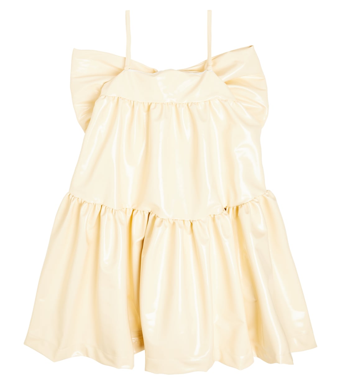 Kleid aus Lederimitat | Caroline Bosmans
