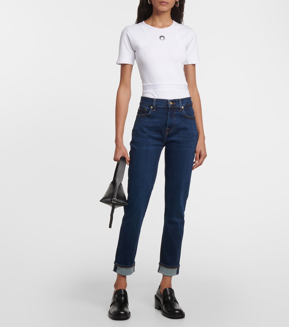 Jean skinny à taille haute | 7 For All Mankind