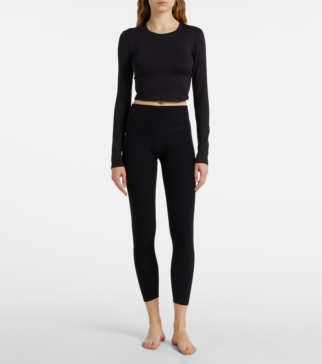 High-Rise Leggings Alosoft aus Jersey | Alo Yoga