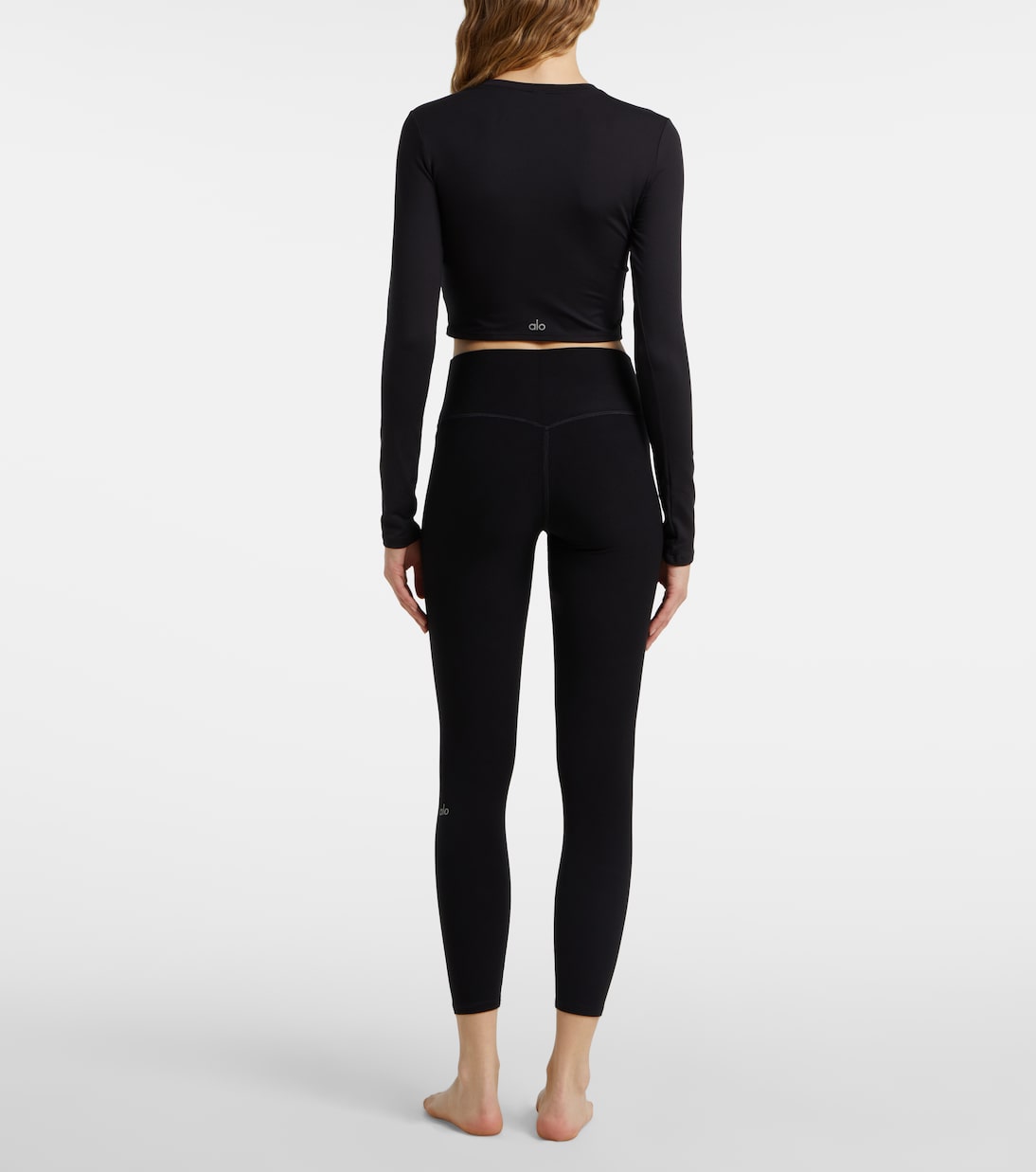 High-Rise Leggings Alosoft aus Jersey | Alo Yoga