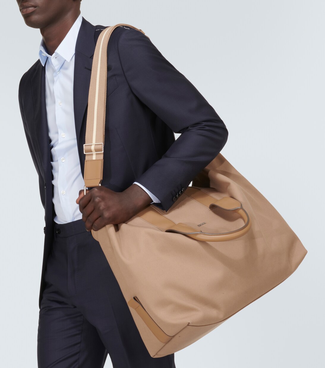 Weekender Raglan mit Leder | Zegna