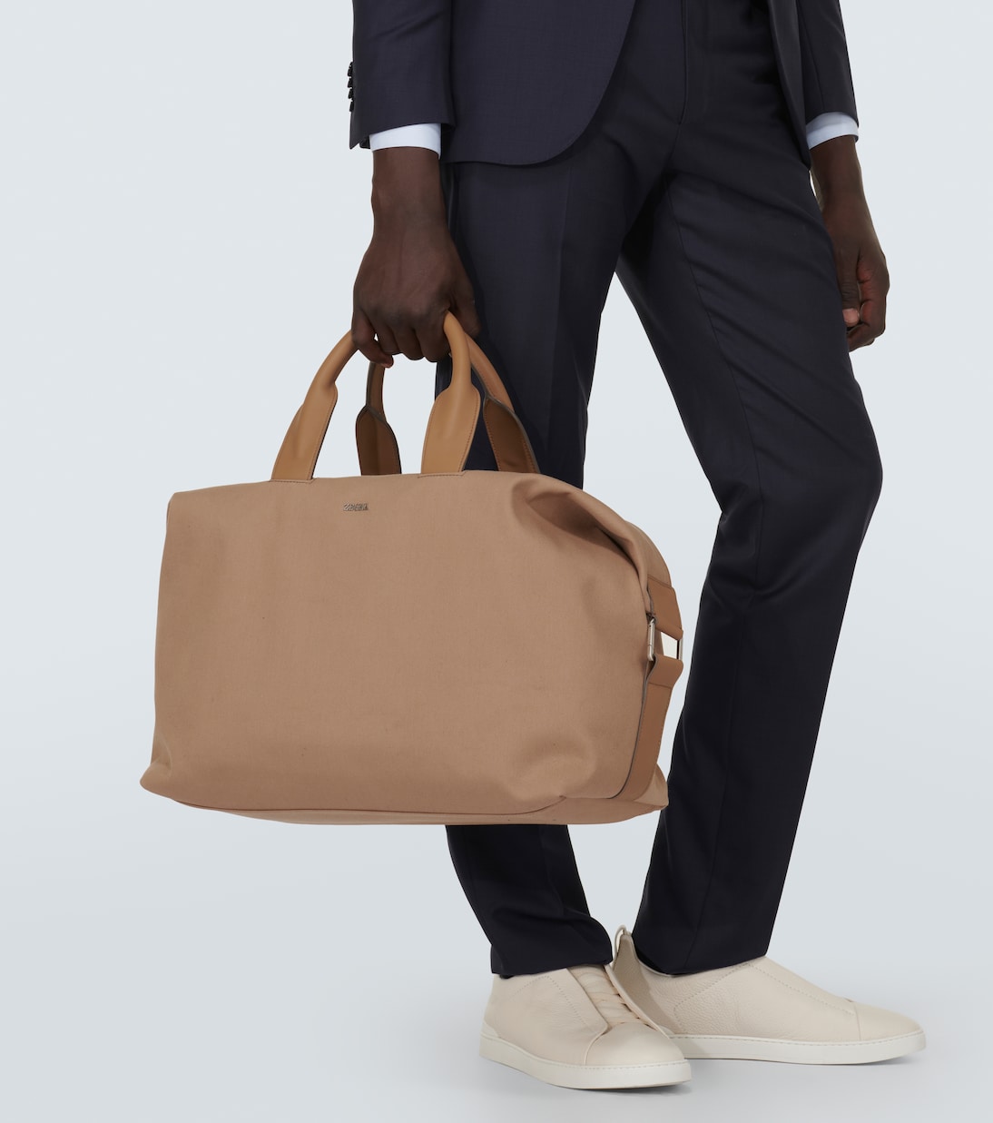 Weekender Raglan mit Leder | Zegna