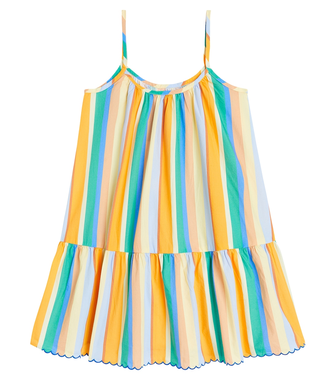 Robe rayée en coton | Tinycottons