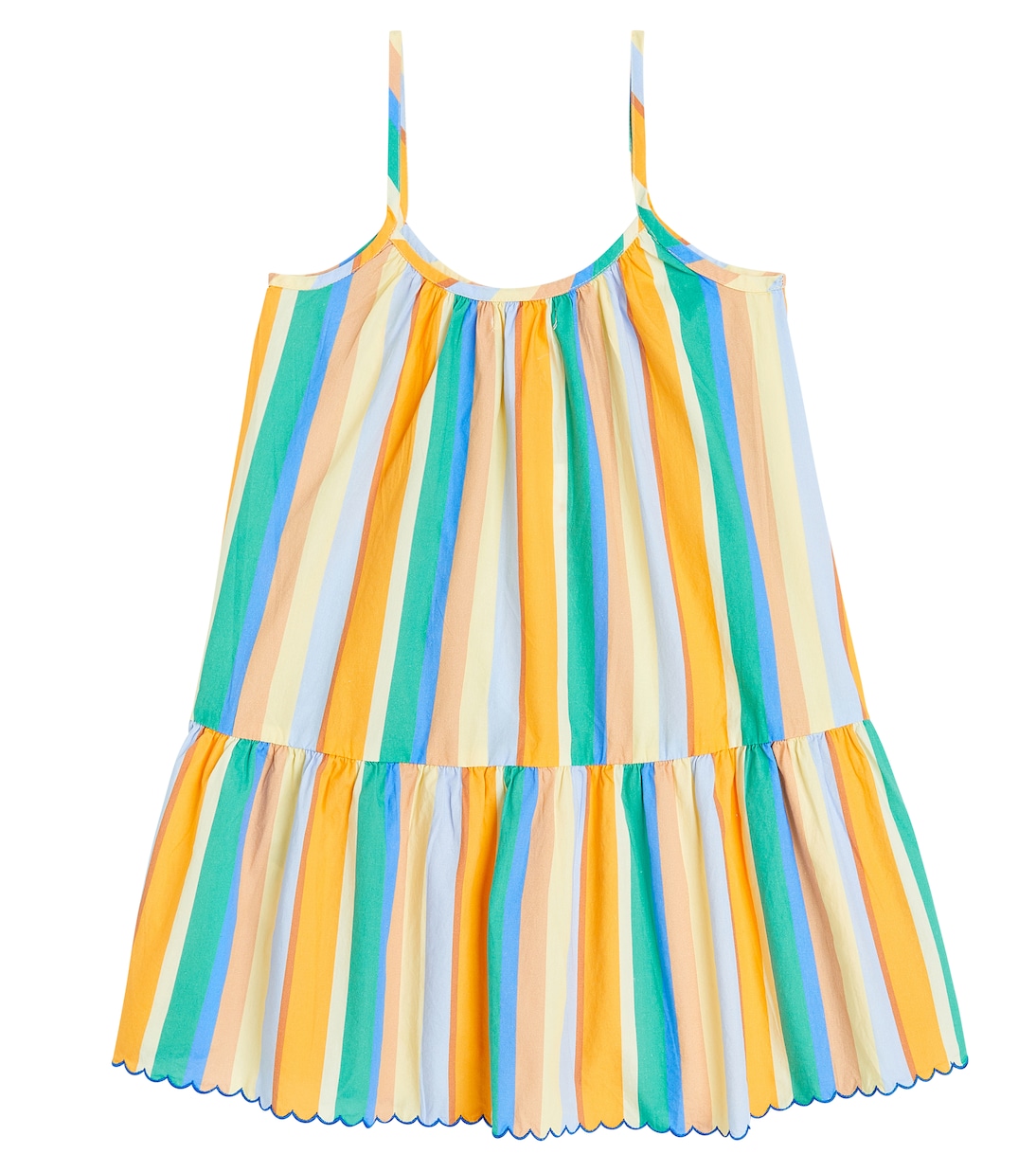 Robe rayée en coton | Tinycottons