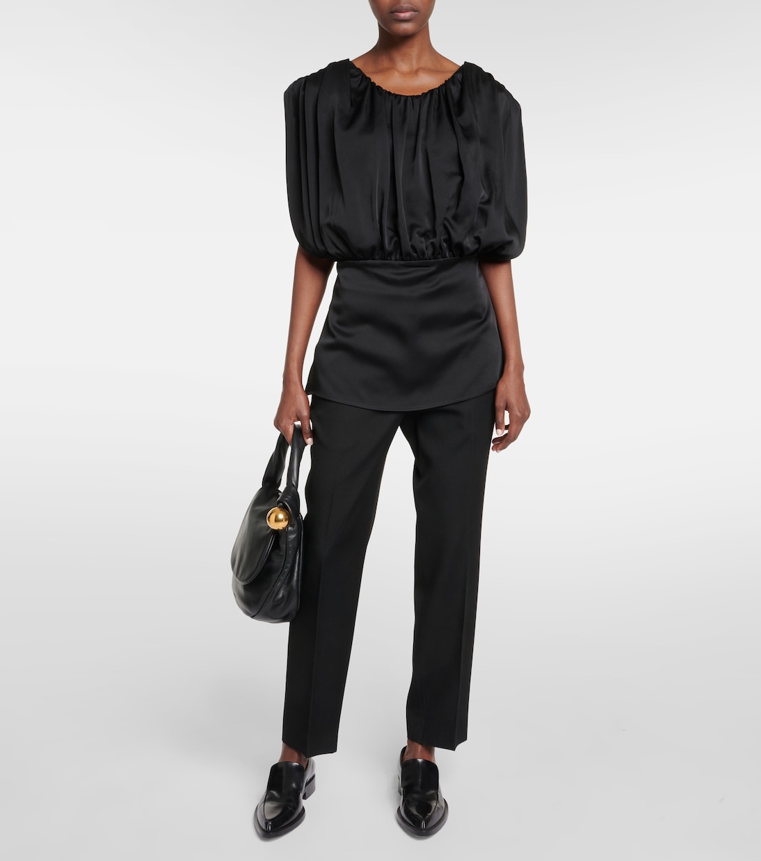 Top aus Satin | Jil Sander