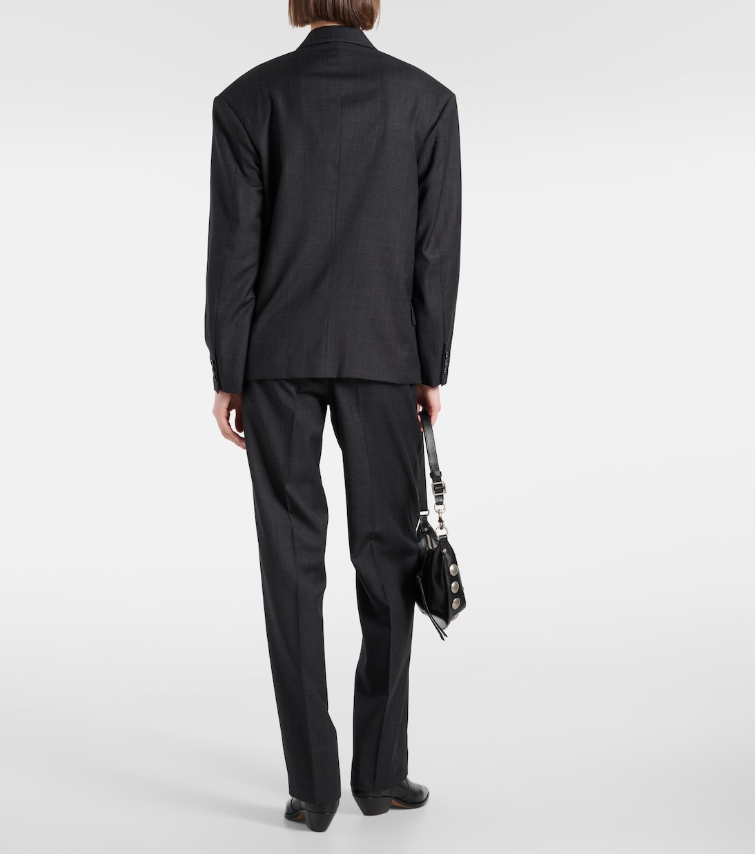 Klero checked virgin wool blazer | Isabel Marant