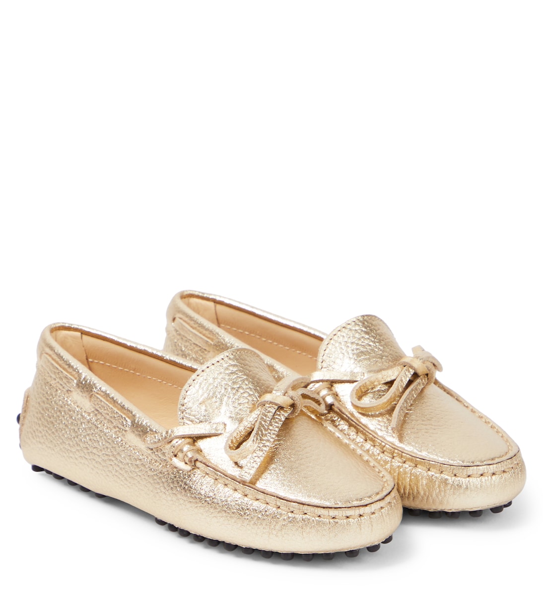 Mocassini Gommino in pelle metallizzata | Tod's Junior